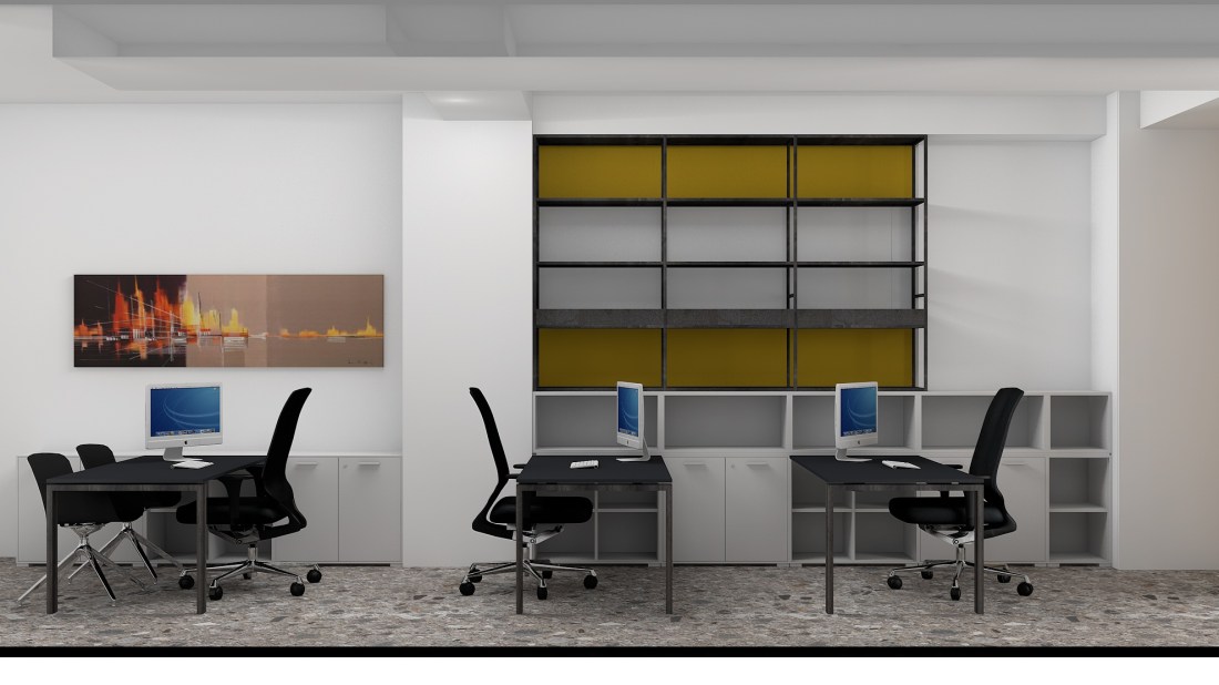 Piano semi interrato ufficio 1